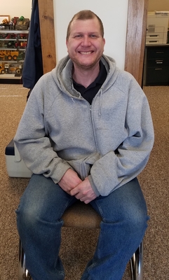 Brian: Maintenance/Receptionist “I have been with the company for 6 years. I answer phones and do general maintenance.”